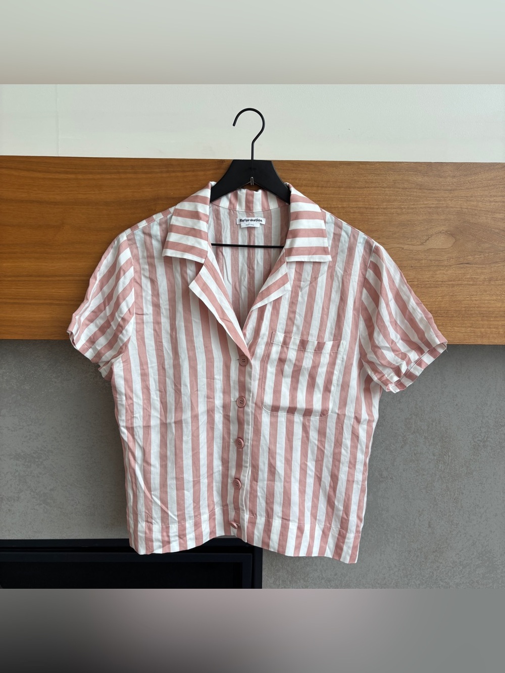 Reformation Pajama Top, Size S